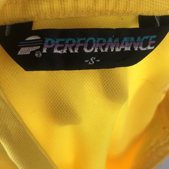 Performance 1/2 Zip Cycling Biking Tank with Pockets Yellow Women's Size Small - Picture 8 of 8